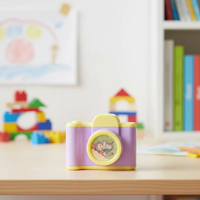 Camera Shaped Pencil Sharpener – Fun & Portable for Kids | Writezo