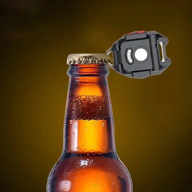 Camping Flashlight – Triangular LED with Lighter & 6 Modes | Poravar