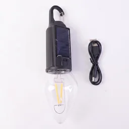 Camping Lantern – Eco-Friendly, Dual Charging with Warm LED