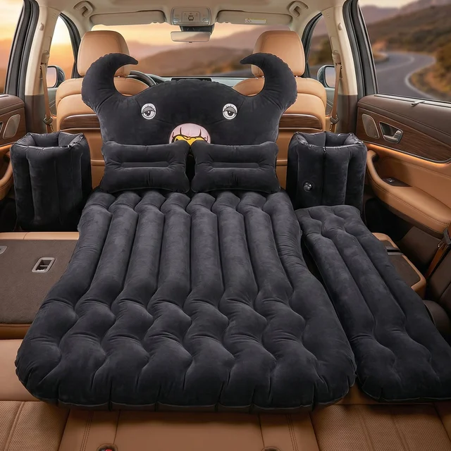Car Air Mattress Bed Set – Portable Comfort for Travel & Camping, Car Sofa