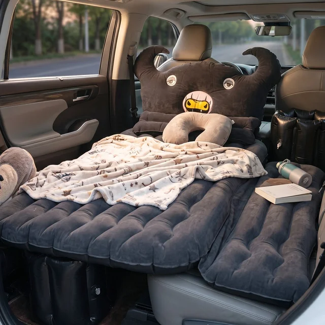 Car Air Mattress Bed Set – Portable Comfort for Travel & Camping, Car Sofa