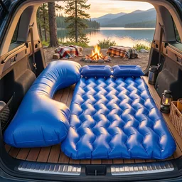 Car Air Mattress Bed Set – Portable Comfort for Travel & Camping, Car Sofa