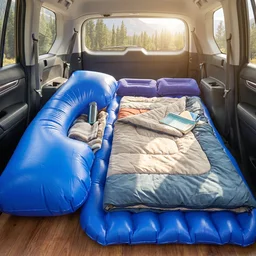 Car Air Mattress Bed Set – Portable Comfort for Travel & Camping, Car Sofa