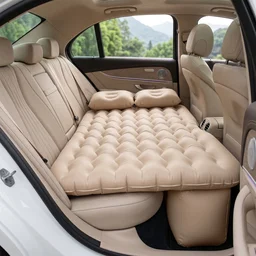 Car Air Mattress – Inflatable Bed Set with Pump & Pillows