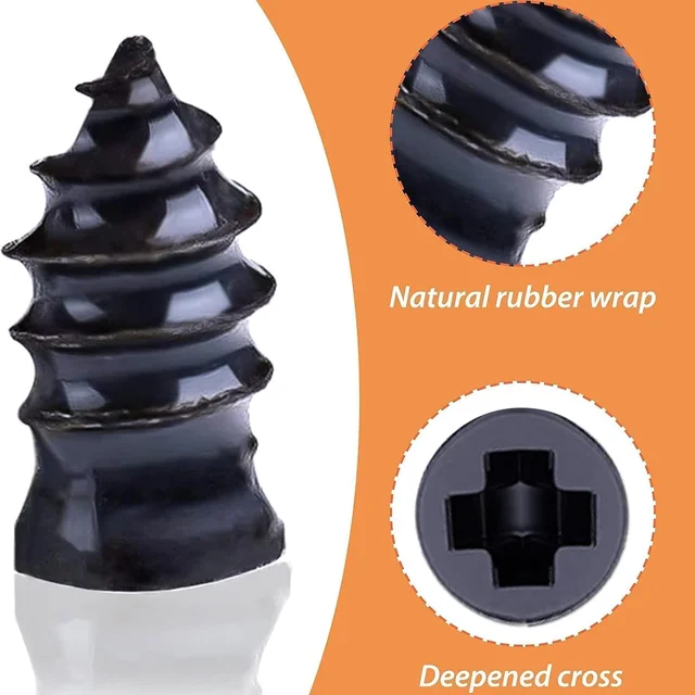 Car & Bike Tubeless Tire Repair Screws – Quick & Reliable Fix