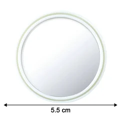 Car Blind Spot Mirror – White Round Set for Enhanced Safety