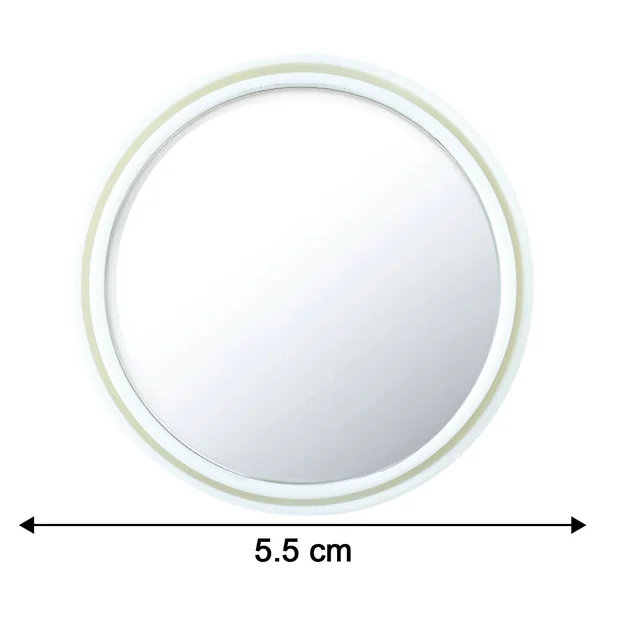 Car Blind Spot Mirror – White Round Set for Enhanced Safety