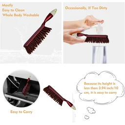 Car Cleaning Duster Brush – Multi-Purpose for Home & Upholstery | Velvet Wipe