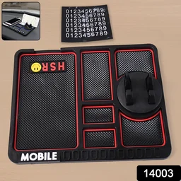 Car Dashboard Mat – Non-Slip Phone Holder for Secure Driving