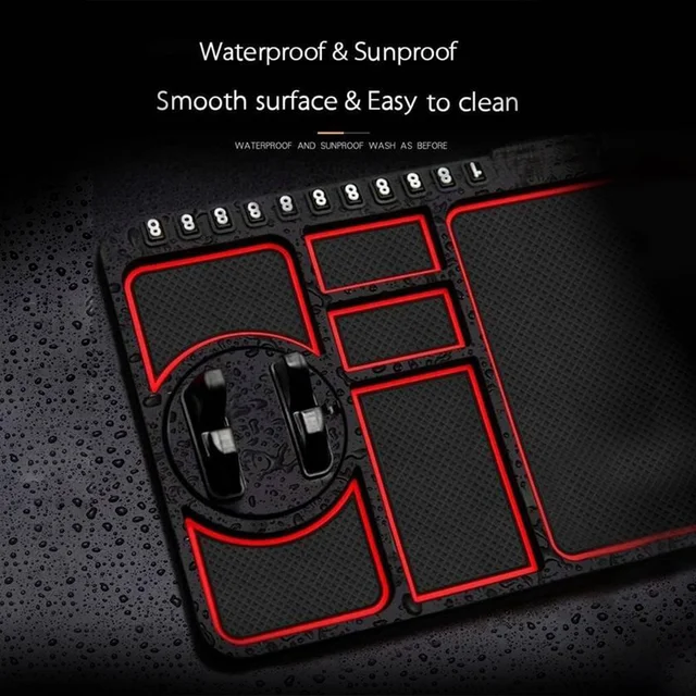 Car Dashboard Mat – Non-Slip Phone Holder for Secure Driving