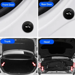Car Door Protector – Anti-Collision Shock Absorber (10 Pcs) | Velvet Wheels