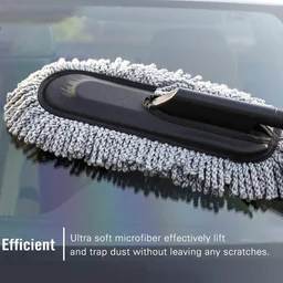 Car Dust Brush – Gentle Interior & Exterior Cleaning | Velvet Wheels