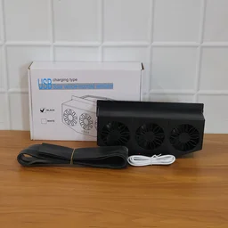 Car Exhaust Ventilation System – Triple Fan Plug & Play Cooling