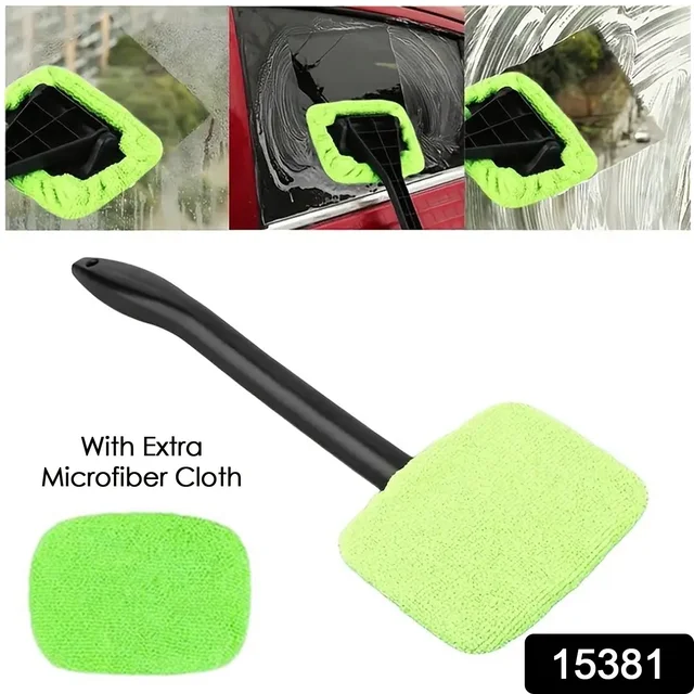 Car Glass Cleaner Wiper with Extra Microfiber Cloth – Velvet Wheels