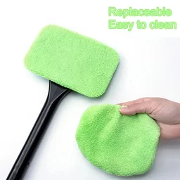 Car Glass Cleaner Wiper with Extra Microfiber Cloth – Velvet Wheels