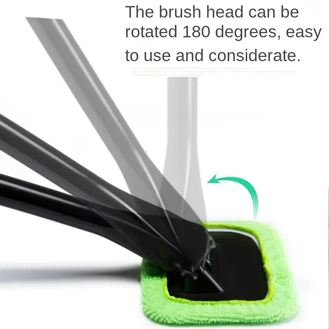 Car Glass Cleaner Wiper with Extra Microfiber Cloth – Velvet Wheels