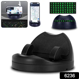 Car Phone Holder – 2-in-1 Anti-Slip Dashboard Mount | Velvet Wheels