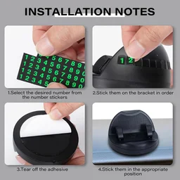 Car Phone Holder – 2-in-1 Anti-Slip Dashboard Mount | Velvet Wheels