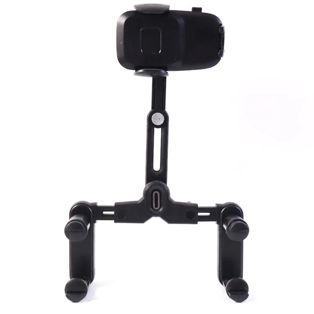 Car Rear View Mirror Phone Holder – 360° Adjustable & Retractable