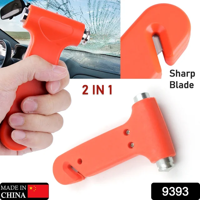 Car Safety Hammer – Emergency Window Breaker & Cutter | Safora
