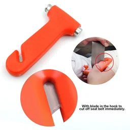 Car Safety Hammer – Emergency Window Breaker & Cutter | Safora