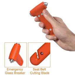 Car Safety Hammer – Emergency Window Breaker & Cutter | Safora