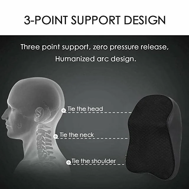 Car Seat Headrest Neck Support Cushion – Ergonomic Comfort for Driving