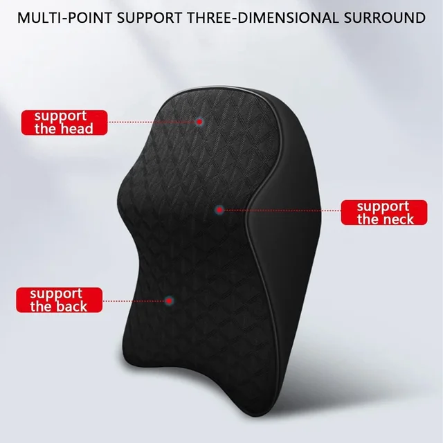 Car Seat Headrest Neck Support Cushion – Ergonomic Comfort for Driving