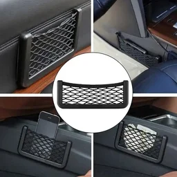 Car Seat Organizer – Mesh Storage for Phone & Purse | Velvet Wheels
