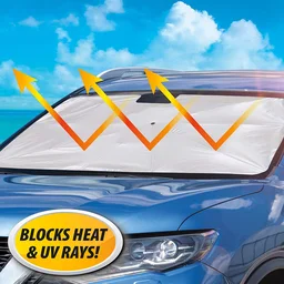 Car Windshield Sunshade – Foldable Heat Protection | Velvet Wheels
