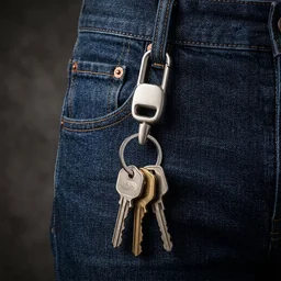 Carabiner Key Holder – Heavy Duty & Secure Metal Clip