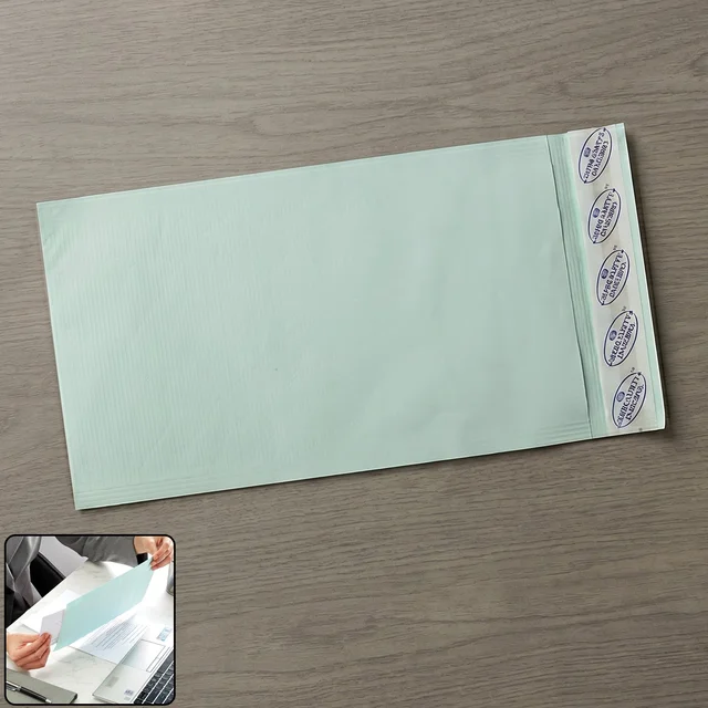 Card Envelope with Quick Self-Seal Closure – Durable 28x15cm Kraft Paper