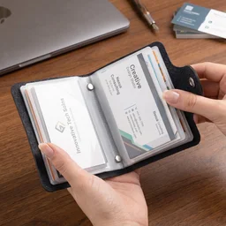 Card Holder Wallet – Slim, Durable PU Leather Organizer for Cards
