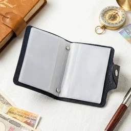 Card Holder Wallet – Slim, Durable PU Leather Organizer for Cards