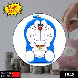 Cartoon Character Piggy Bank – Kids Metal Coin Box | Gamevana