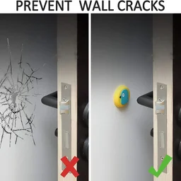 Cartoon & Fruit Wall Door Stopper – Soft Cushioned Bumper