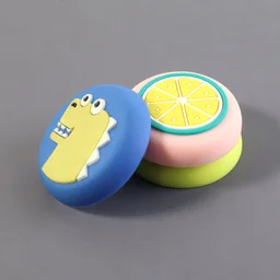 Cartoon & Fruit Wall Door Stopper – Soft Cushioned Bumper