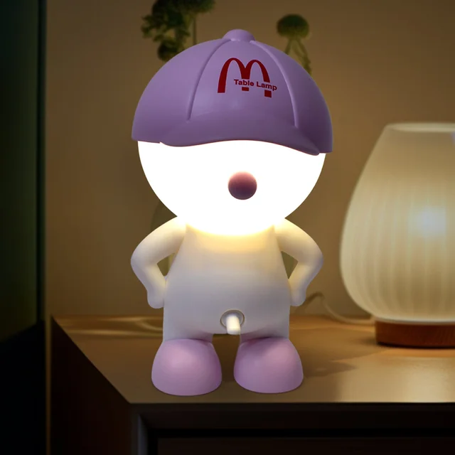 Cartoon LED Desk Lamp – Eye-Care Flexible Light for Kids | Voltronic