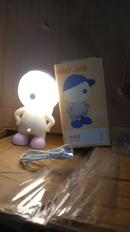 Cartoon LED Desk Lamp – Eye-Care Flexible Light for Kids | Voltronic