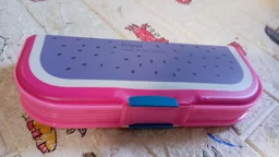 Cartoon Pencil Box – 2-Compartment for Kids | Deskrova