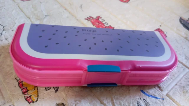 Cartoon Pencil Box – 2-Compartment for Kids | Deskrova
