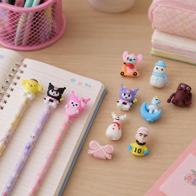 Cartoon Pencil Topper for Kids – Fun & Protective Stationery Cap