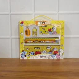 Cartoon Printed Pencil Box – Complete Kids Stationery Set
