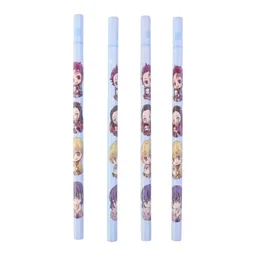 Cartoon Printed Pencil Set – 4 Cute School Writing Pencils