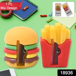Cartoon Shaped Pencil Sharpener – Fun & Compact Kids Sharpener