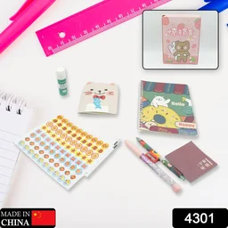 Cartoon Stationery Box – School Supplies Kit for Kids |