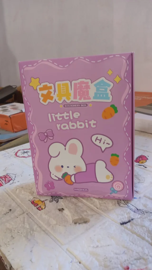 Cartoon Stationery Box – School Supplies Kit for Kids |