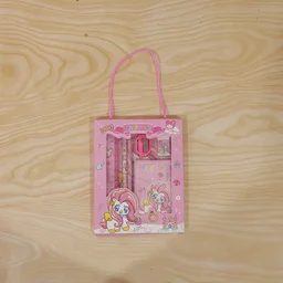Cartoon Stationery Gift Set – Complete Kids School Supplies with Unicorn Design