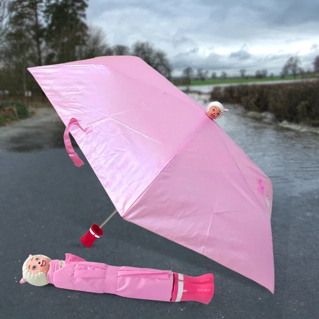 Cartoon Umbrella – UV Protection & Foldable Travel Design | DrizzlePro