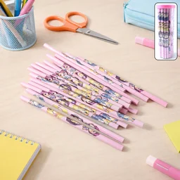 Cartoon Wooden Pencil Set – 50 Pieces for Kids' Creativity